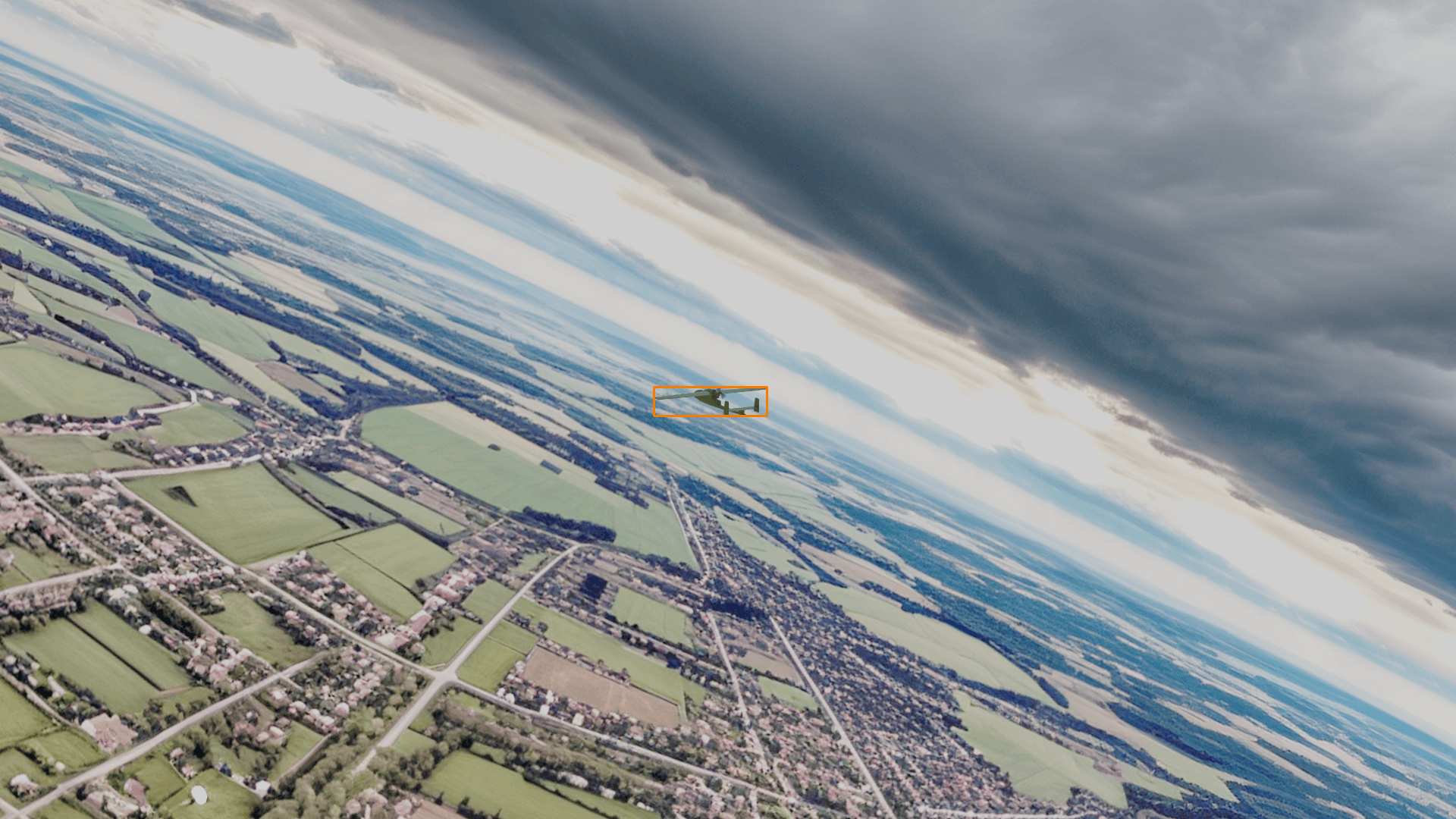 Extracting drones from similar background